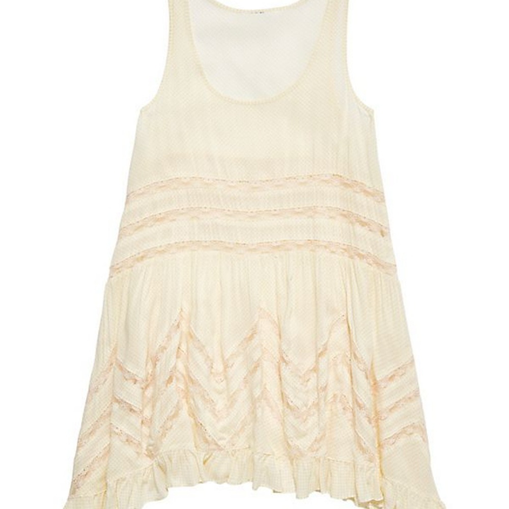 Free People Voil And Lacy Trapeze Mini Dress - Picture 4 of 6